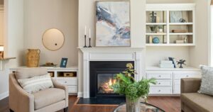 organized living room